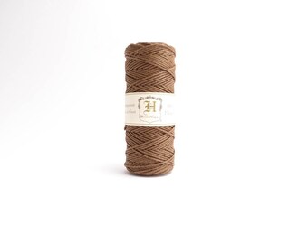 Hemptique Light Brown Hemp Cord 1mm 62.5m , Hemptique Cord, Brown Hemp Cord, Light Brown Hemptique Cord HMS0016