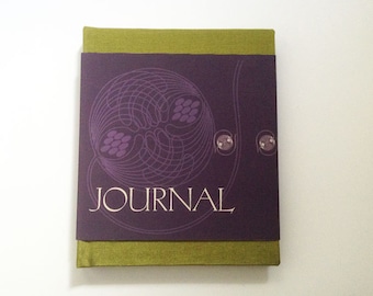 Journal, hand bound blank book
