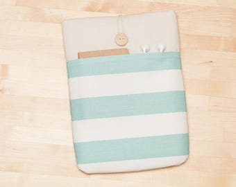 ipad mini case / ipad mini cover / ipad mini sleeve / ipad mini 4 case - Cream stripes -