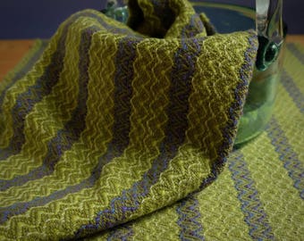 Cotton Handwoven Towel for Kitchen or Bath by Beth Poirier