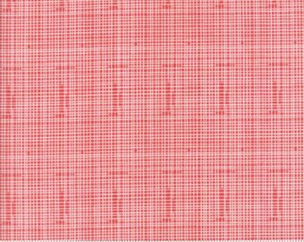 Hello World - Quilting Fabric from Moda - Red Check