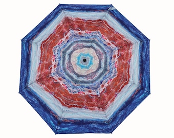 The Waterhole Umbrella a Unique Textile Design - Perfect Australian Gift