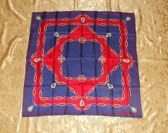 Genuine vintage Must de Cartier scarf - silk