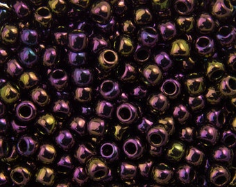 TOHO Seed Bead 11/0 ~ Metallic Iris Purple ~ 8g-24g (TR-11-85) F-23