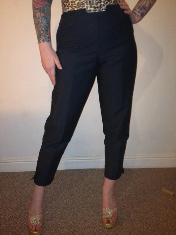 Items similar to 50s Classic cut vintage style cigarette pants, made to order, hand made on Etsy