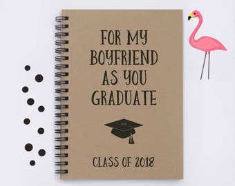 boyfriend journal book notebook graduate scrapbook graduation diary memory writing