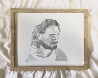 Christ Watercolor PRINT