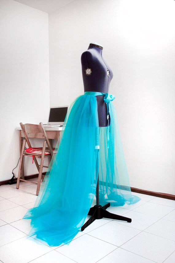 teal tutu skirt