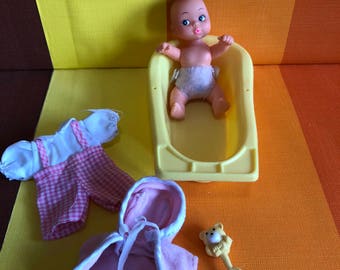 Vintage Baby Fleur By the Otto Simon Company Made in Holland 70s and 80s Dolls Girls Toy Sindy Barbie