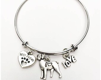 Brittany Spaniel Best Friend Charm Bracelet