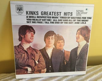 Kinks Greatest Hits Vinyl Record album NEAR MINT CONDITION