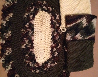 Crochet hot pads set