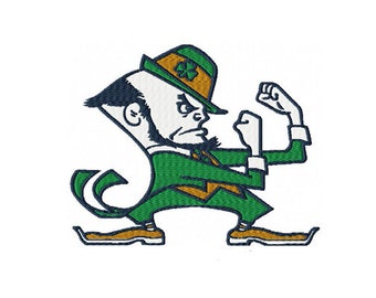 Notre Dame Fighting Irish Machine Embroidery Digital Download