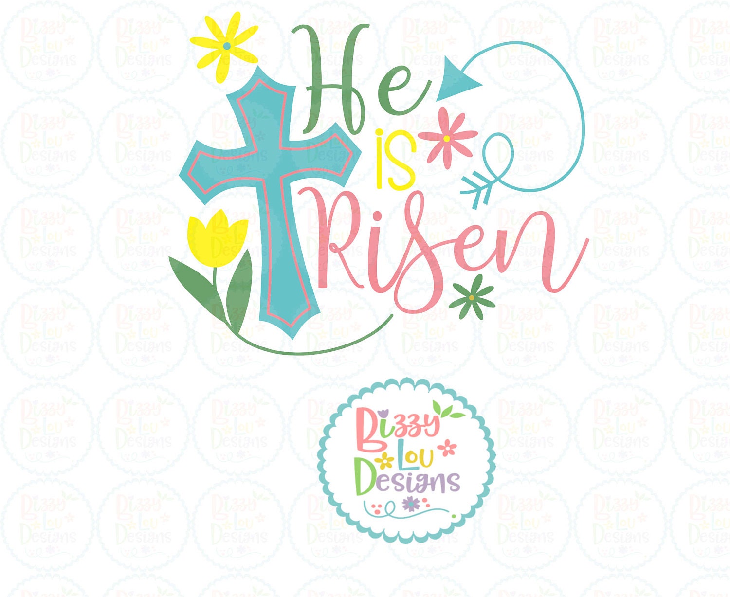 Download easter SVG DXF EPS easter cut file he is risen svg jesus svg