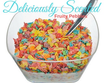 FRUITY PEBBLES Fragrance Oil 2 or 4 oz for candles, soap, perfume oil, cosmetics, soap making, best, pure, skin safe, supply, DIY supplies