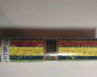 Timeless Treasures Tonga Treat Square In Lollipop