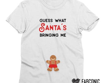 Christmas Pregnancy Shirt, Pregnancy Announcement Shirt, Christmas Shirt, Christmas Maternity Shirt, Baby Shower Shirt, Christmas Pregnancy