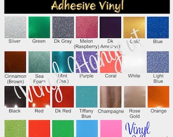 Glitter Adhesive Vinyl, StyleTech 2000 Ultra Glitter, Glitter 651, Glitter Permanent Vinyl Glitter, Outdoor Vinyl, Glitter Vinyl, Silhouette