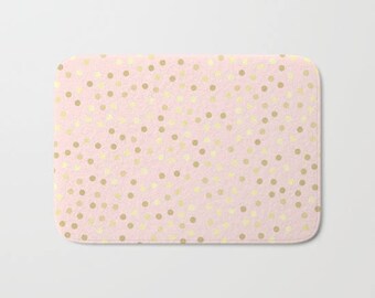 blush pink flowers bath mat pink flower bath mat floral