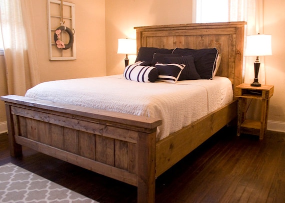 Farmhouse Style Bed Frame Queen : Pin on Life on Summerlin Blog