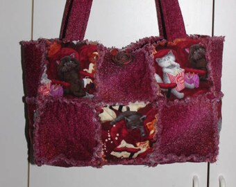 Kittiess at the Movies Rag Bag Purse