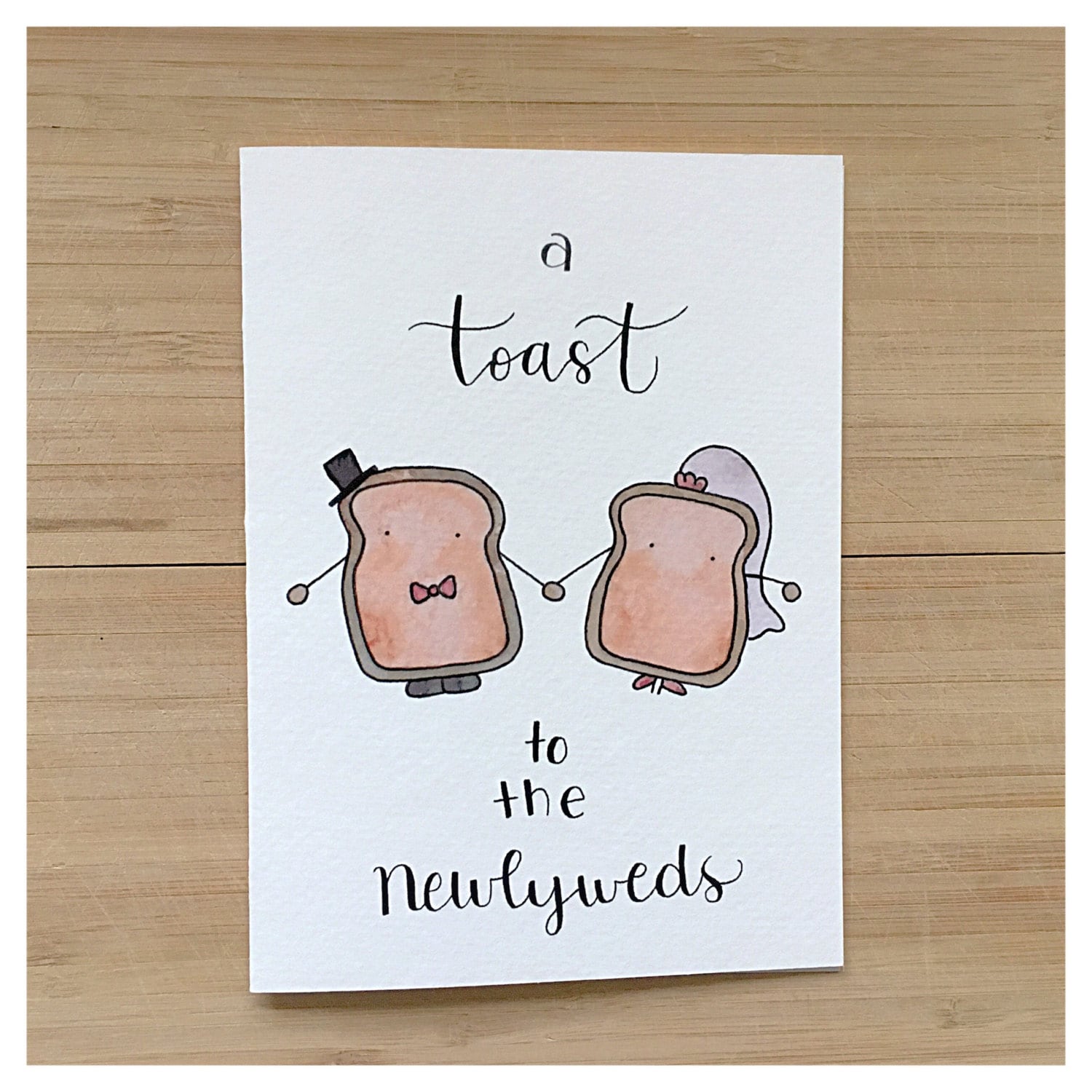 Newlywed Card // wedding card, funny card, newlyweds, greeting card