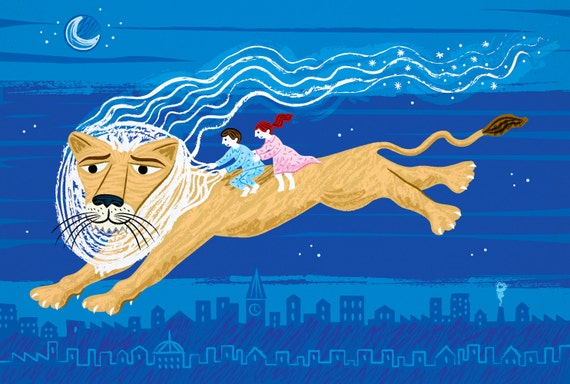 Your Wildest Dreams - Limited Edition art Poster Print - illustration by Oliver Lake - iOTA iLLUSTRATION