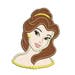 Belle applique machine embroidery designs, appliqué design 4"x4" 5"x7"and 6"x10"