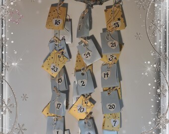 Advent calendar - for christmas - 25 pouches