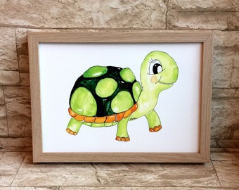 Nursery picture turtle