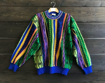 Vintage 90s Multi-Color Pull Over Sweater