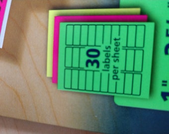 Name and Address Labels