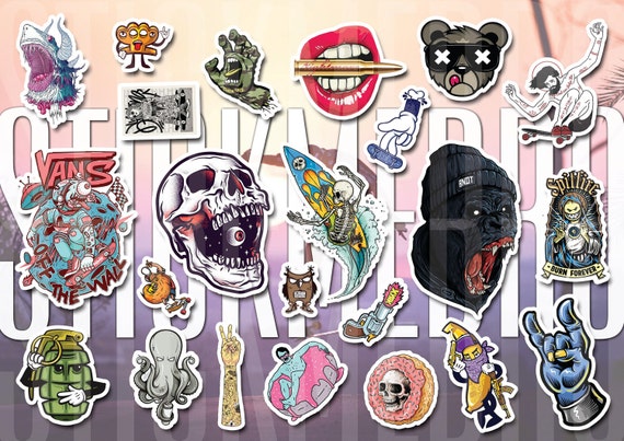 vans sticker set vans sticker set