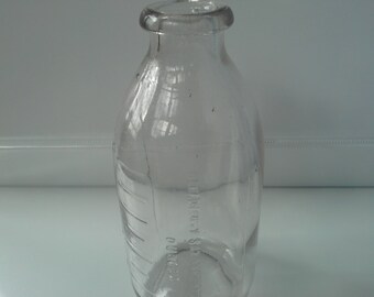 Baby Nurser Bottle Whitall Tatum Co. 1890 1900 Cleaneasy