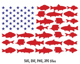 Download American fish | Etsy