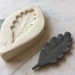 Ceramic Sprig - Oak Leaf Press Mold - Relief Mold or Sprig - Press Mold - Bisque Clay Push Mold for Ceramic Decoration and Texture