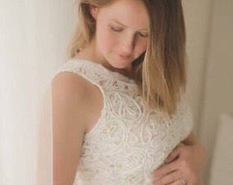 RACHEL | crop maternity top
