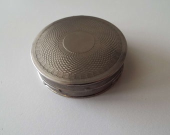 Vintage 1925 Dhaussy Powder Compact 1920's Powder Compact Vanity Mirror Flapper Mechanical Compact