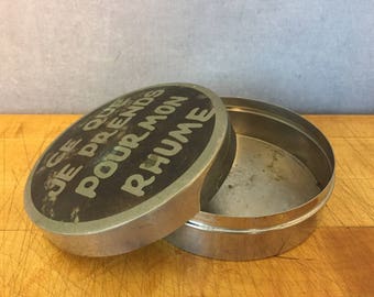 Antique Marquise de Sevigne Candy Tin