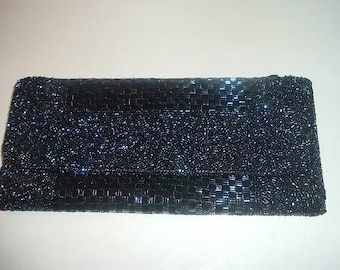 Vintage Hong Kong Long Beaded Clutch