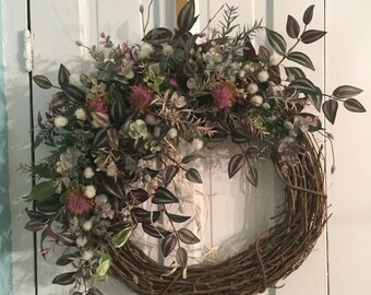 LEAVES & VINES Farmhouse Style Wreath