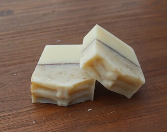 lavender-oatmeal exfoliating bar soap