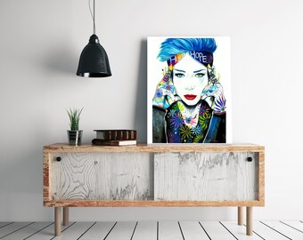 limited edition prints (hand signed) of "Pixie Cold"