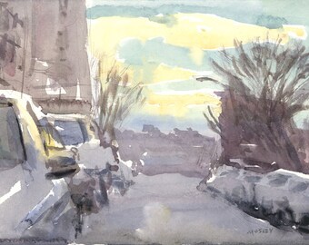 South First Street Sunset
