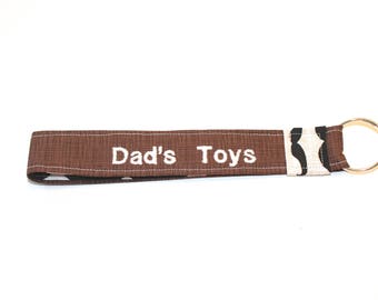 Personalized Keychain Wristlet / Key Fob