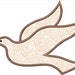 INSTANT DOWNLOAD Fly Away Bird Applique designs 3 sizes