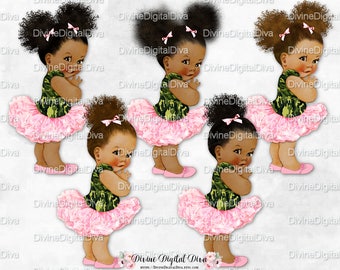 Afro puffs clipart | Etsy