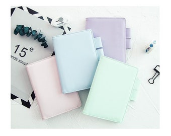 Hobonichi covers Pastel in A6 and A5