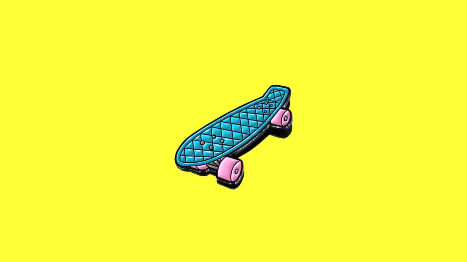 SALE Enamel Pin / Lapel Pin / Skateboard Pin Banana Board