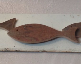 Wooden Folk Art Plaque (Medium)